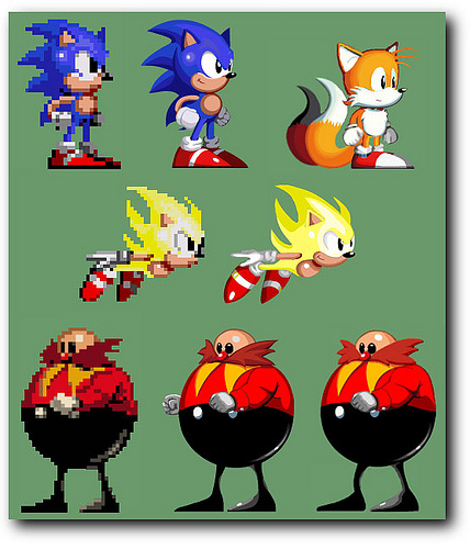 sonic 1 sprite