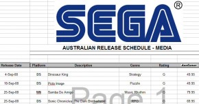 Australia Release Dates