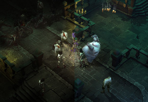 An example of the fan request of the prior Diablo's Light Radius effect