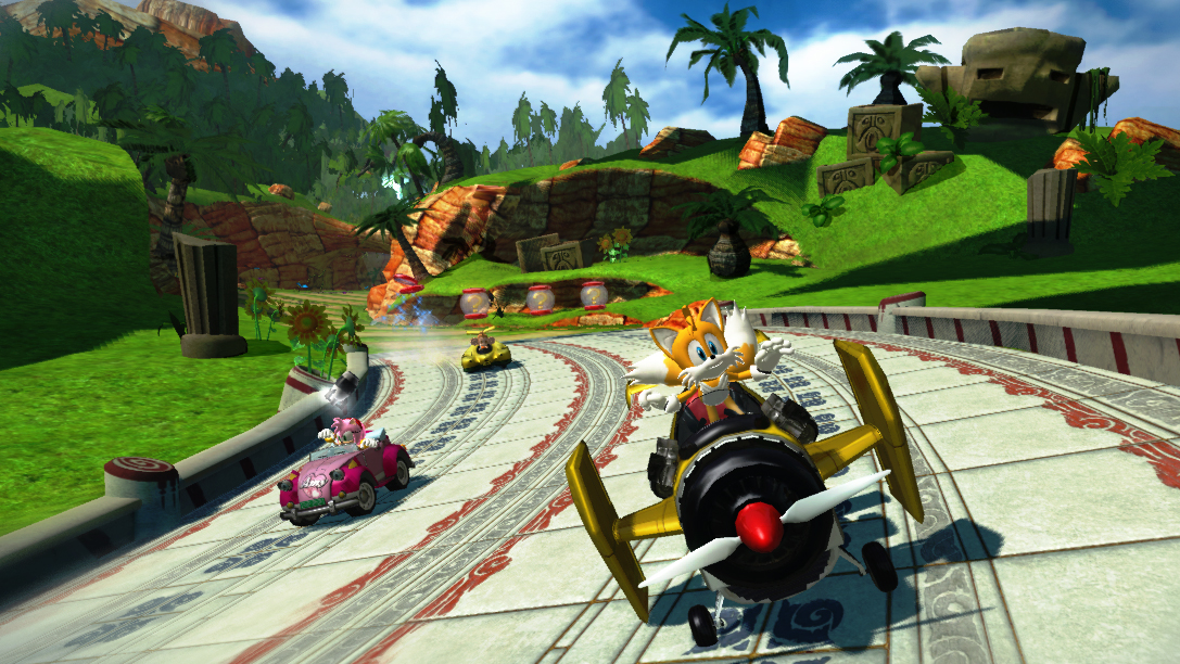 Remind you of Sonic Heroes anybody? 
