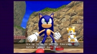This is Sonic Adventure, warts and all - including bad cinematic choreography and awful voice acting.