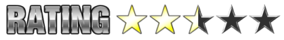 2 and a half stars out of 5. 2 and a half stars out of 5.