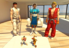 "Guys, we are having so much fun." "I know, right." "Let's kneel down in front of Chun-Li now and pretend we're sexing her." "That would be hot."