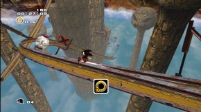 Shadow the Hedgehog in Sky Rail