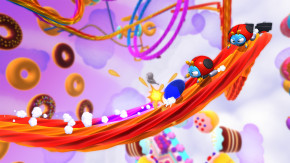Dessert Ruins is entirely focused on 2D platforming.