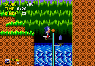 Bridge Zone is recreated perfectly, auto-scrolling and all.