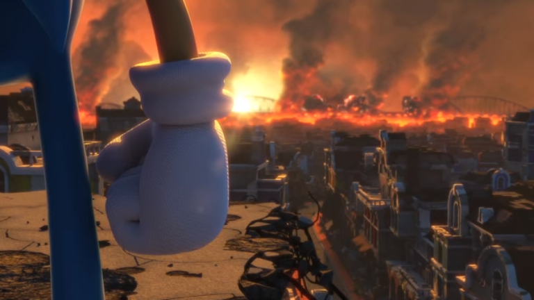 Oh look, a Sonic game that isn't afraid make me feel invested.